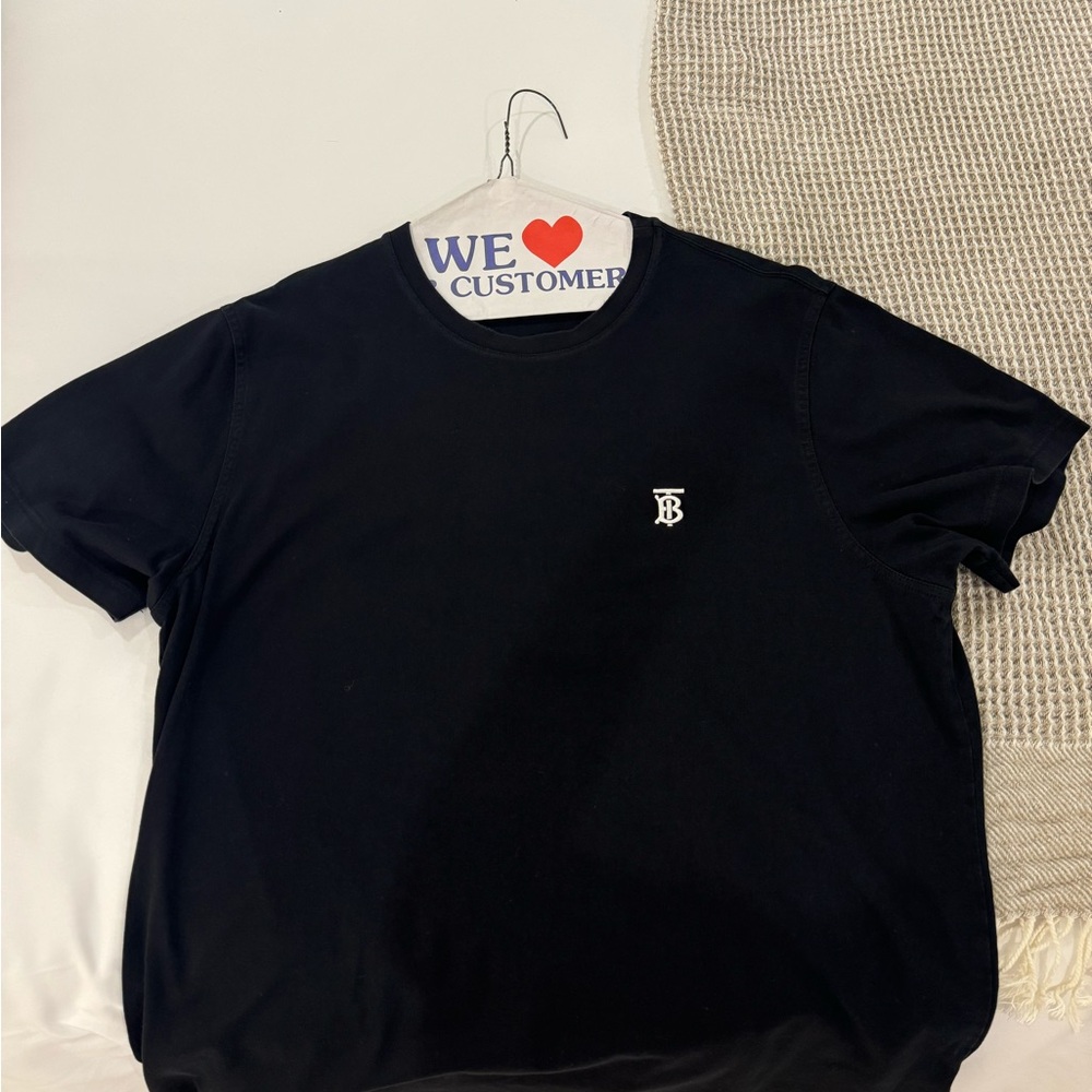 Burberry Black Short Sleeve Tee